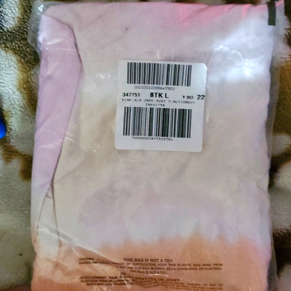 LARGE Victoria secret pastel tie-die everyday tee